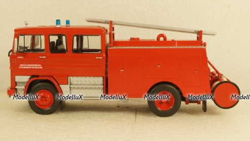 MERCEDES LP 1113 FPT - Francia 1973, Pompieri Italy collection #29 1:43