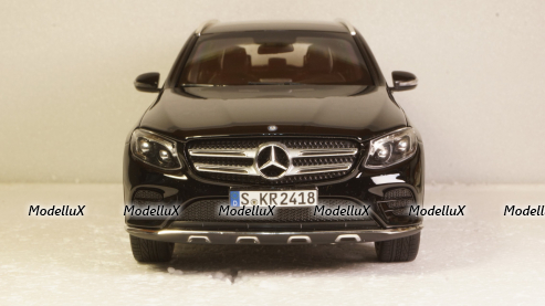 Mercedes GLC 2015 black, 183791, Norev 1:18
