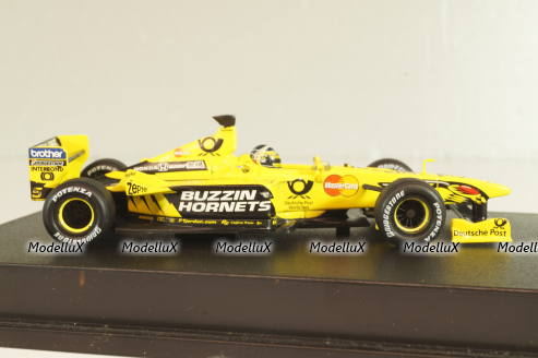 Jordan EJ10 #5 H.H.Frentzen 2000, yellow, Formula 1, 26754, Hot Wheels 1:43