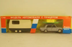 Ваз-2105 с прицепом Дача, Фирма Досуг 1:43