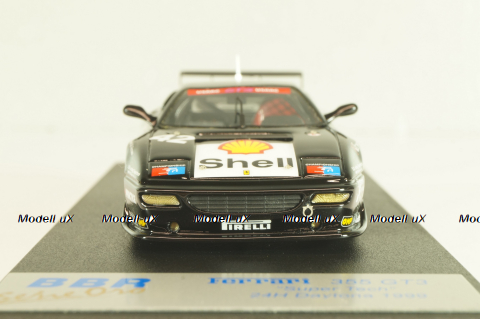 Ferrari F355 GT3 #42 24H Daytona 1999, black, BG194, BBR 1:43