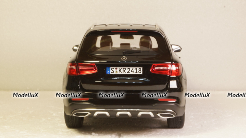 Mercedes GLC 2015 black, 183791, Norev 1:18