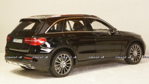 Mercedes GLC 2015 black, 183791, Norev 1:18