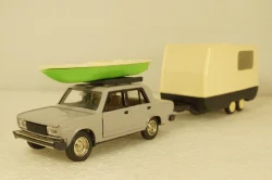 Ваз-2105 с прицепом Дача, Фирма Досуг 1:43