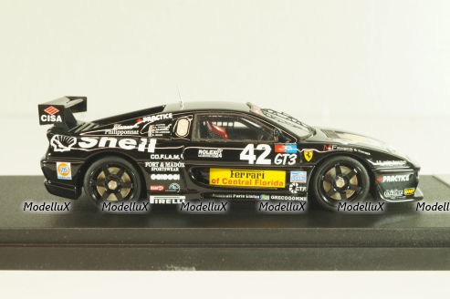 Ferrari F355 GT3 #42 24H Daytona 1999, black, BG194, BBR 1:43