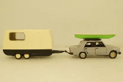 Ваз-2105 с прицепом Дача, Фирма Досуг 1:43