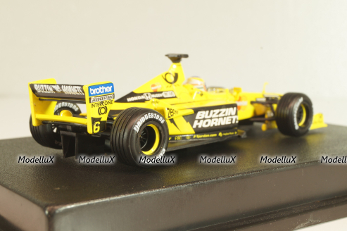 Jordan EJ10 #6 J.Trulli 2000, yellow, Formula 1, 26755, Hot Wheels 1:43