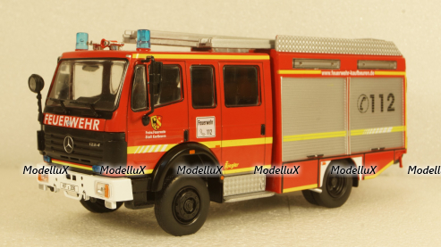MERCEDES SK 1224 LF 16/12 ZIEGLER  - Germany 1995, Pompieri Italy collection #31 1:43