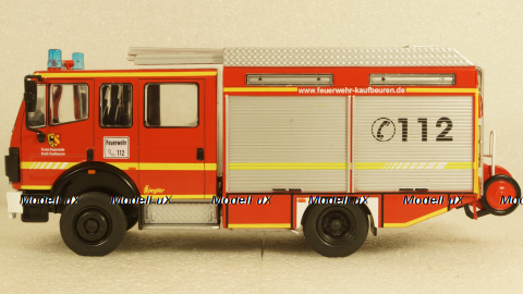 MERCEDES SK 1224 LF 16/12 ZIEGLER  - Germany 1995, Pompieri Italy collection #31 1:43