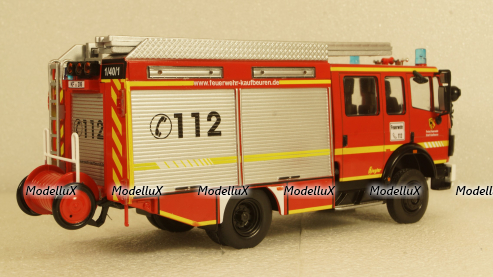 MERCEDES SK 1224 LF 16/12 ZIEGLER  - Germany 1995, Pompieri Italy collection #31 1:43