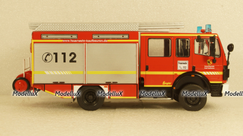 MERCEDES SK 1224 LF 16/12 ZIEGLER  - Germany 1995, Pompieri Italy collection #31 1:43