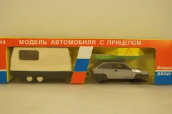 Ваз-2108 с прицепом Дача, Фирма Досуг 1:43