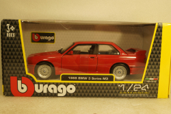 BMW 3-series M3 ( E30) 1988, red, BU21100R , Bburago 1:24