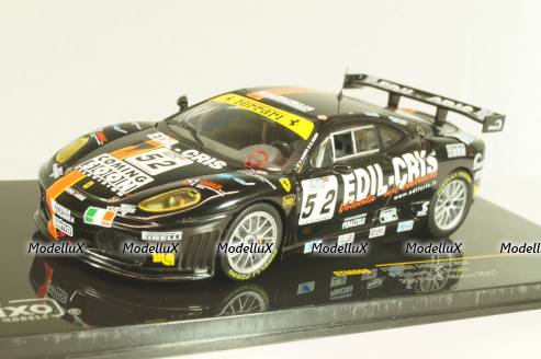 Ferrari F430 GT2 #52 2nd FIA GT Monza 2007, black, IXO 1:43