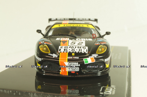 Ferrari F430 GT2 #52 2nd FIA GT Monza 2007, black, IXO 1:43