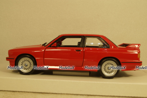 BMW 3-series M3 ( E30) 1988, red, BU21100R , Bburago 1:24