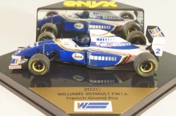 Williams Renault FW16 #2, French Grand Prix, 202C, Onyx 1:43