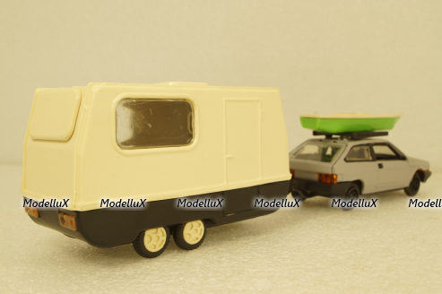 Ваз-2108 с прицепом Дача, Фирма Досуг 1:43