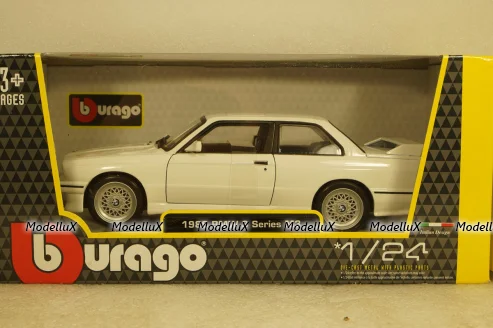BMW 3-series M3 ( E30) 1988, white, BU21100W , Bburago 1:24