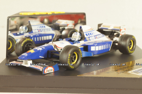 Williams Renault FW17 #6, David Coulthard, 236, Onyx 1:43