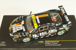 Ferrari F430 GT2 #52 2nd FIA GT Monza 2007, black, IXO 1:43