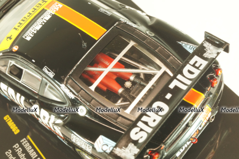Ferrari F430 GT2 #52 2nd FIA GT Monza 2007, black, IXO 1:43