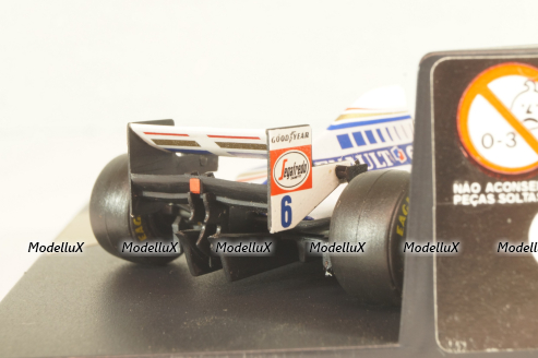 Williams Renault FW17 #6, David Coulthard, 236, Onyx 1:43