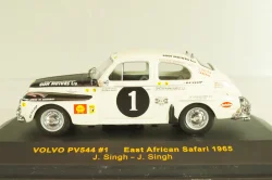 Volvo PV544 #1 East African Safari 1965, J.Singh/J.Singh, RAC058, IXO 1:43