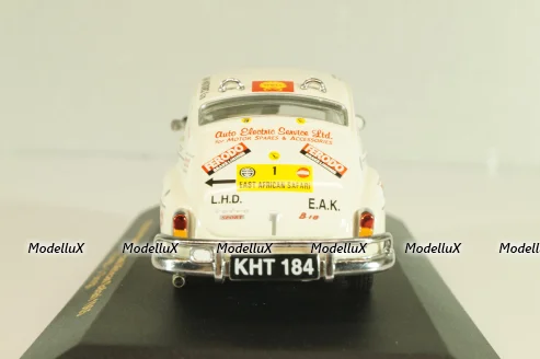 Volvo PV544 #1 East African Safari 1965, J.Singh/J.Singh, RAC058, IXO 1:43