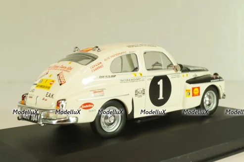 Volvo PV544 #1 East African Safari 1965, J.Singh/J.Singh, RAC058, IXO 1:43