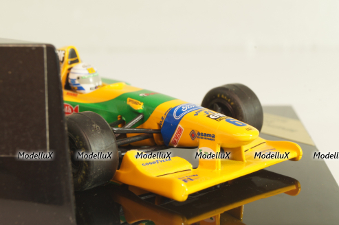 Benetton Ford B193 Rollerblade #6, R.Patrese, 177B, Onyx 1:43