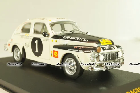 Volvo PV544 #1 East African Safari 1965, J.Singh/J.Singh, RAC058, IXO 1:43