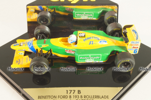 Benetton Ford B193 Rollerblade #6, R.Patrese, 177B, Onyx 1:43