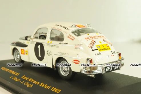 Volvo PV544 #1 East African Safari 1965, J.Singh/J.Singh, RAC058, IXO 1:43