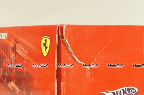 Ferrari F10 F.Alonso and F.Massa 2010 (80th Bahrain GP One-Two Victory 14.03.2010), set of two car, V7423, Hot Wheels 1:43