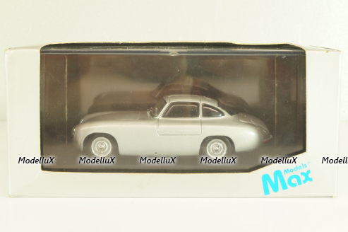 Mercedes-Benz 300 SL (W194) 1952, silver, 3301, Maxmodels 1:43