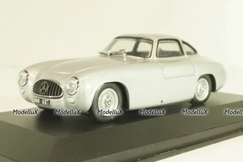Mercedes-Benz 300 SL (W194) 1952, silver, 3301, Maxmodels 1:43