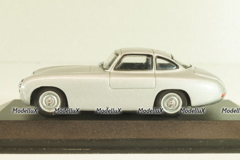 Mercedes-Benz 300 SL (W194) 1952, silver, 3301, Maxmodels 1:43