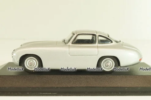 Mercedes-Benz 300 SL (W194) 1952, silver, 3301, Maxmodels 1:43
