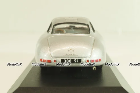 Mercedes-Benz 300 SL (W194) 1952, silver, 3301, Maxmodels 1:43