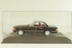 Mercedes-Benz 350 SL (R107) hardtop 1971, black, 430033451, Minichamps 1:43