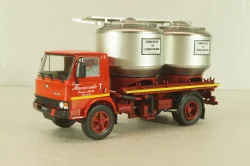 OM N100 truck 1972, red/silver, CAMD083, Camion D'epoca #83, Deagostini 1:43