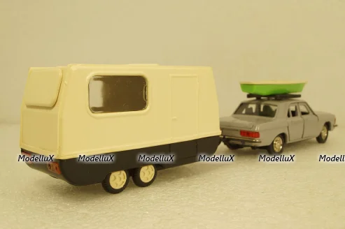 Газ-3102 Волга с прицепом Дача, Фирма Досуг 1:43