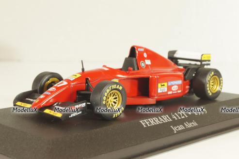 Ferrari 412 T2 #27, Formula 1 1995, Jean Alesi, 7174020, Atlas 1:43