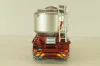 OM N100 truck 1972, red/silver, CAMD083, Camion D'epoca #83, Deagostini 1:43