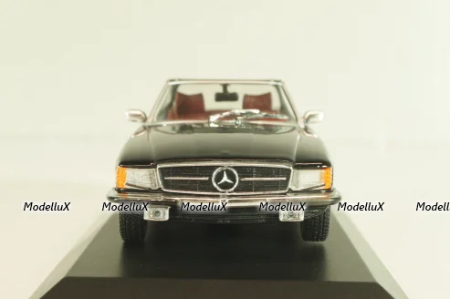 Mercedes-Benz 350 SL (R107) hardtop 1971, black, 430033451, Minichamps 1:43