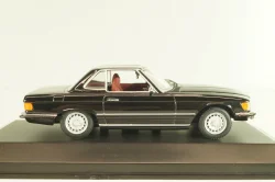 Mercedes-Benz 350 SL (R107) hardtop 1971, black, 430033451, Minichamps 1:43