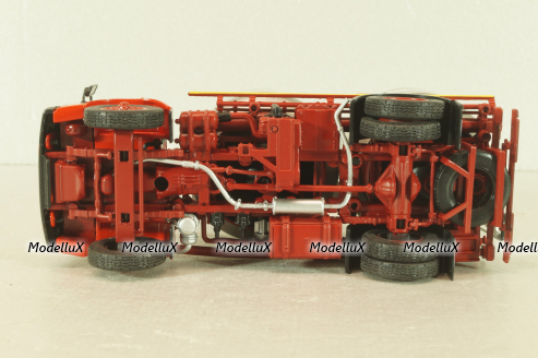 OM N100 truck 1972, red/silver, CAMD083, Camion D'epoca #83, Deagostini 1:43