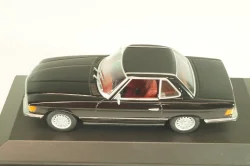 Mercedes-Benz 350 SL (R107) hardtop 1971, black, 430033451, Minichamps 1:43