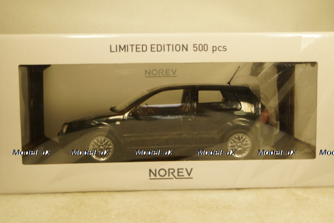 Volkswagen Rabbit (Golf) 4 GTI 1998 black-metallic, 188575, Norev 1:18